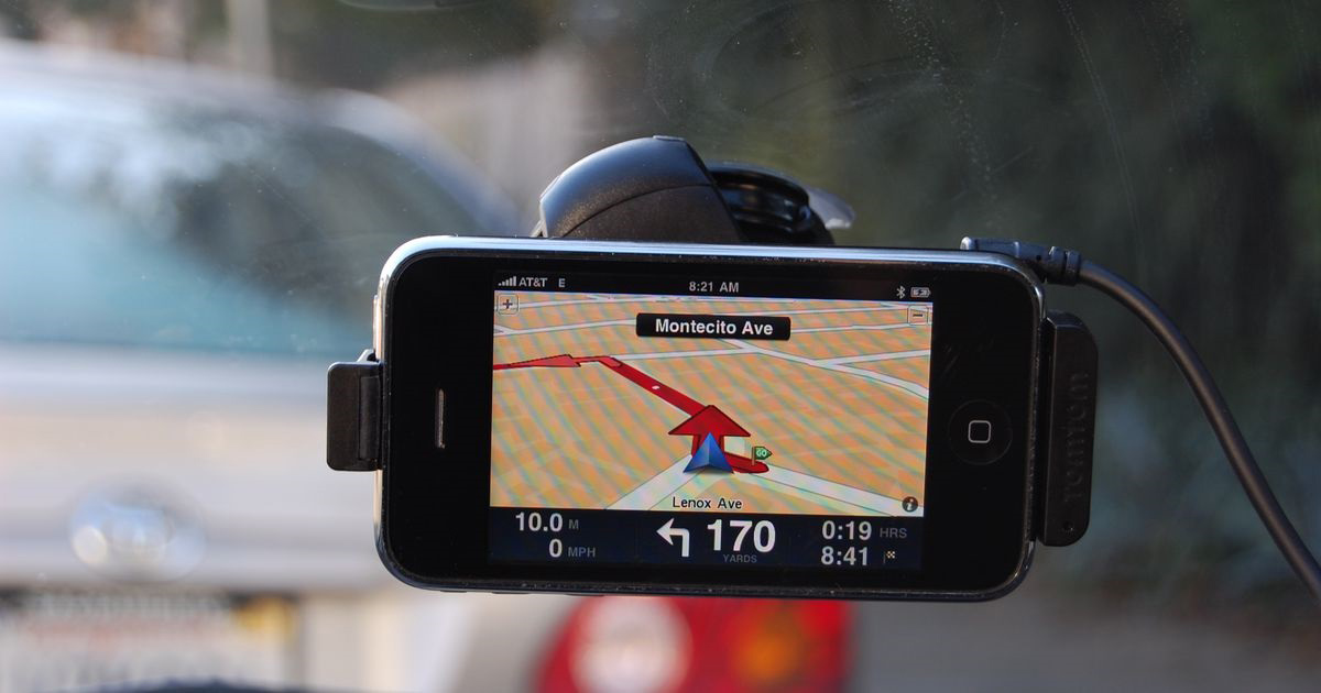 gps pare brise