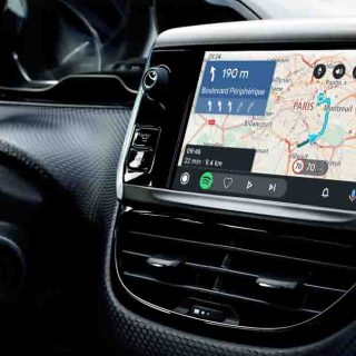 application navigation voiture